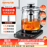 九阳（Joyoung）0胶水养生壶煮茶器煮茶壶11段温控24h预约保温 1.7L玻璃花茶壶 恒温冲奶电水壶 WY170