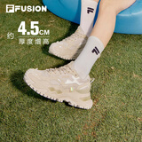 FILA斐乐硬糖丨潮牌老爹鞋增高厚底秋季女鞋轻便休闲运动鞋子