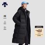 迪桑特（DESCENTE）迪桑特SKI STYLE系列HEAT NAVI男女款长款鹅绒运动羽绒服 女子BK-黑色-D5492SDJ52 S (男165/女160)