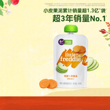 小皮（Little Freddie）胡萝卜苹果泥 婴儿水果泥 欧洲进口宝宝辅食泥蔬菜泥100g*1袋