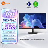 Lecoo联想 27英寸 IPS 100Hz 全高清 103%sRGB广色域 窄边框 广视角 电脑办公游戏显示器B2728-R