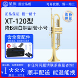 星海降b调小号乐器专业学生考级儿童成人初学练习入门款学校乐队 XT-120型【配件齐全收货即用】