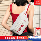 耐克（NIKE） 斜挎包男包女包 2026新款运动包户外旅行包时尚腰包黑色单肩包 25CNY灵蛇迎新  MISC
