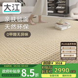 大江进口羊毛地毯客厅现代简约素色轻奢高级感沙发地毯300x400cm