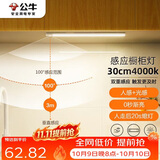 公牛（BULL）感应橱柜灯衣柜灯LED人感光感磁吸 卧室床沿玄关小夜灯30CM4000K