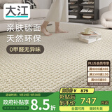 大江进口羊毛地毯客厅现代简约素色轻奢高级感沙发地毯140x200cm