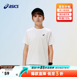 亚瑟士（asics）儿童26年夏季新款吸湿速干运动圆领轻薄透气T恤332261172310