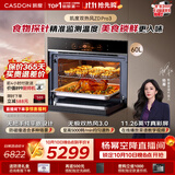 凯度（CASDON）【幂厨星品】双热风 蒸烤一体机嵌入式电烤箱 食物探针控温 无把手平嵌视频菜谱语音播报ZDPro三代