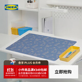 宜家（IKEA）BONSYRSA波恩西萨儿童书桌垫易清洁防滑卡通图案学习家用 动物书桌垫60x37cm