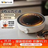 小熊（Bear）迷你电陶炉 煮茶器煮茶炉煮茶壶 养生围炉煮茶老白茶黑茶花茶泡茶不挑器具 DTL-J13N3