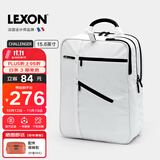 乐上（LEXON）双肩包男大容量15.6/16英寸电脑包书包商务防泼水旅行背包象白色