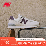 NEW BALANCE女鞋复古秋季轻便耐磨百搭休闲运动慢跑鞋574系列WL574RCF 39