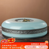 琦轩源哥窑茶叶罐高档茶罐陶瓷家用办公密封防潮茶叶储存罐普洱茶饼盒