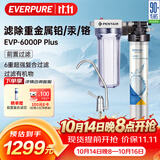 爱惠浦（Everpure）EVP-6000 Plus 家用厨下前置过滤净水 3700L大通量 2L/min 即滤即饮矿物质水净水器