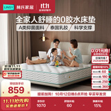 林氏家居CD189B20cm加厚乳胶舒睡舒适抑菌整网弹簧床垫1.8米×2米偏硬睡感