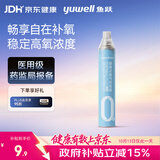 鱼跃氧气瓶便携式氧气罐孕妇老人家用吸氧气呼吸器高反旅游单瓶1000ml
