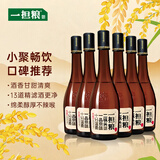 一担粮逗号款 清香型白酒 42度 480ml*6瓶装 非原箱 北京二锅头