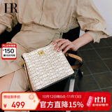 HR赫莲娜包包女包斜挎包女单肩包轻便百搭水桶包生日礼物送女友