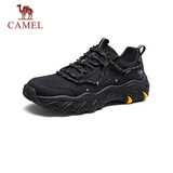 骆驼（CAMEL）山城猫爪户外登山透气休闲运动徒步鞋男 G15S342004 夜黑色 38