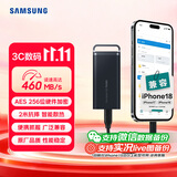 三星（SAMSUNG）8TB Type-c USB 3.2 移动固态硬盘（PSSD）T5 EVO 星耀黑 手机直连笔记本外接 大容量