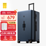 地平线8号（LEVEL8）行李箱 密码拉杆箱女男托运旅行PC箱28英寸大容量 旅行者系列蓝色