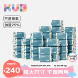 可优比（KUB）婴儿洗脸巾干湿两用手口屁专用加厚加大100抽*36包 成人可用