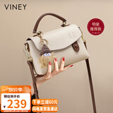 viney【赵晴同款】包包女包牛皮剑桥包轻奢斜挎生日礼物品牌送女友老婆