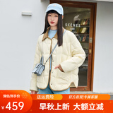 坦博尔新款羽绒服女秋冬新款轻薄短款小个子翻领韩版百搭外套TD236266 黄油蜜 XS 155/80A（建议体重115斤以内）