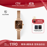 丹尼尔惠灵顿（DanielWellington）DW女士手表复古小方糖钢表带石英腕表生日礼物送女友DW649