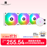 利民（thermalright）Aqua Elite 360 WHITE ARGB 一体式水冷散热器日蚀幻彩光效 ARGB冷头 AE360 WHITE ARGB