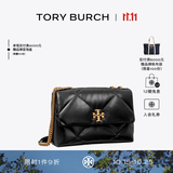 Tory Burch 汤丽柏琦【12期免息】  KIRA 菱格纹斜挎绗缝肩背包女包 154704 黑色 001 OS