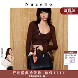 纽芝兰（NUCELLE）妈妈手提包包红色新娘结婚包大容量单肩斜挎包新年情人节生日礼物