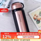 乐扣乐扣（LOCK&LOCK）保温壶304不锈钢大容量便携式家用保温保冷水壶户外露营旅行壶1.5L金色