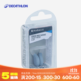 迪卡侬（DECATHLON）游泳专用防水耳塞鼻夹耳塞防丢失硅胶带绳便携成人男童女童玩水 灰色硅胶鼻夹(可漂浮)