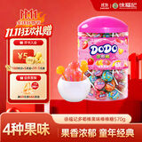 徐福记多嘟棒 果味棒棒糖570g/桶约60支 休闲零食 桶装分享装奖励学生