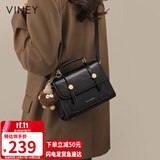 viney包包女包牛皮斜挎剑桥包轻奢单肩小方包生日礼物高级感送女友老婆