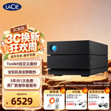 LaCie雷孜 移动桌面硬盘 8TB  企业级 2big RAID 机械硬盘 Type-C/雷电3/4  双2盘位磁盘阵列 CMR垂直