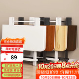 奇晟铭源LC-104折叠桌吃饭58cm方桌小户型家用餐小桌子孩子学习游戏手工桌
