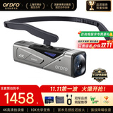 欧达（ORDRO）EP7头戴4K摄像机运动相机高清家用录像机云台增稳随身记录仪 抖音vlog短视频骑行直播