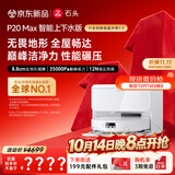 石头（roborock）【保价双11】扫地机器人扫拖一体 P20 Max 自动上下水版自动集尘热水洗拖布擦地拖地 A2950RR
