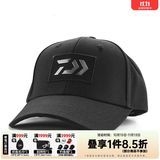 达亿瓦（DAIWA）21秋冬DC-9121CS 休闲棒球帽鸭舌帽户外遮阳帽钓鱼帽透气六方帽 黑*银 均码