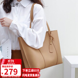 viney牛皮包包女包大容量托特包单肩包手提包生日礼物高级感送女友老婆