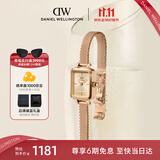 丹尼尔惠灵顿（DanielWellington）【明星同款】DW女士手表复古小方糖钢表带生日礼物送女友DW651
