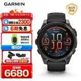 佳明（GARMIN）Fenix8旗舰黑-47mm飞耐时8ECG心电心率跑步潜水户外运动手表