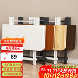 奇晟铭源LC-104折叠桌吃饭58cm方桌小户型家用餐小桌子孩子学习游戏手工桌