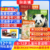 【送小创客12本】好奇号杂志 6-12岁青少年儿童科普百科 小学生通识教育2027年1月起订阅 1年共12期每月3本 Cricket Media版权X星球Y世界中英双语册杂志铺旗舰店2027新刊预订
