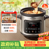 九阳（Joyoung）快炖电炖锅电炖盅电砂锅炖紫砂锅燕窝炖盅煮粥锅直炖5L大容量多功能锅 可预约保温GD506