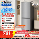 海尔出品统帅悦享185L两门小户型家用电冰箱小型直冷租房双开门一级能效补贴LC2-186S901【2026新款】
