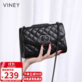 viney牛皮包包女包轻奢链条包洋气斜挎单肩包生日礼物高级感送女友老婆