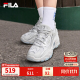 斐乐掠夺者2丨FILA老爹鞋女鞋复古时尚通勤鞋百搭出街增高休闲鞋男鞋 雨雾灰-NC【女款】 36